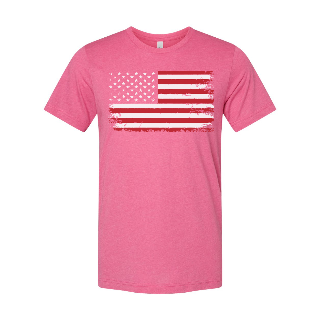 Unisex American Flag Distressed Graphic T Shirt