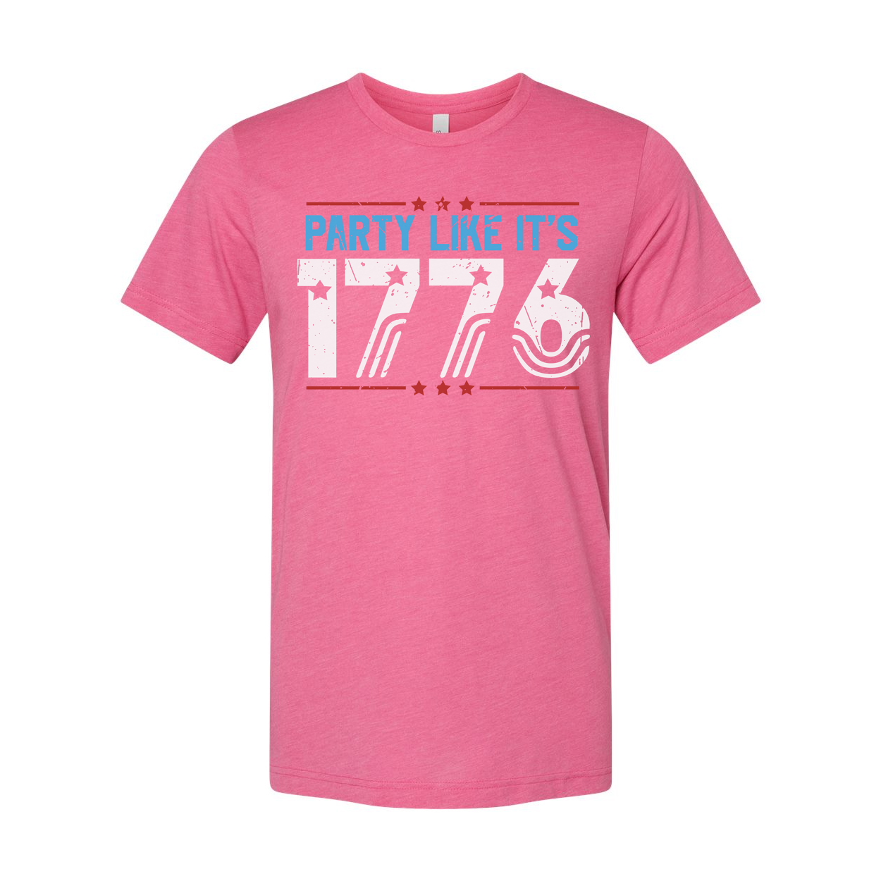 Unisex Patriotic Graphic Tee Party Like It's 1776