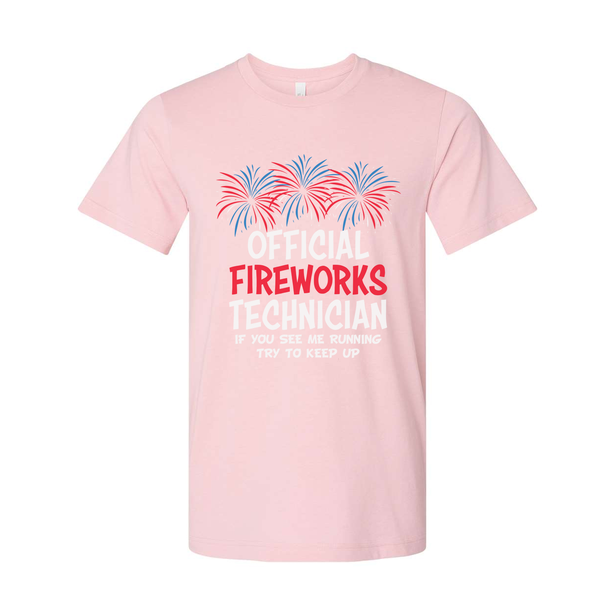 Official Fireworks Technician Graphic Unisex Tee