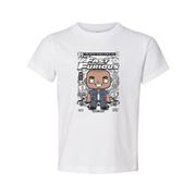 Dom Toretto The Fast And The Furious Comic Book Style Unisex T Shirt Featuring Pop Art Car Themed Graphic