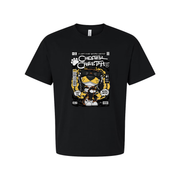 Chester Cheetah Graphic Tee With Comic Strip Style Artwork And Sunglasses Print Edition