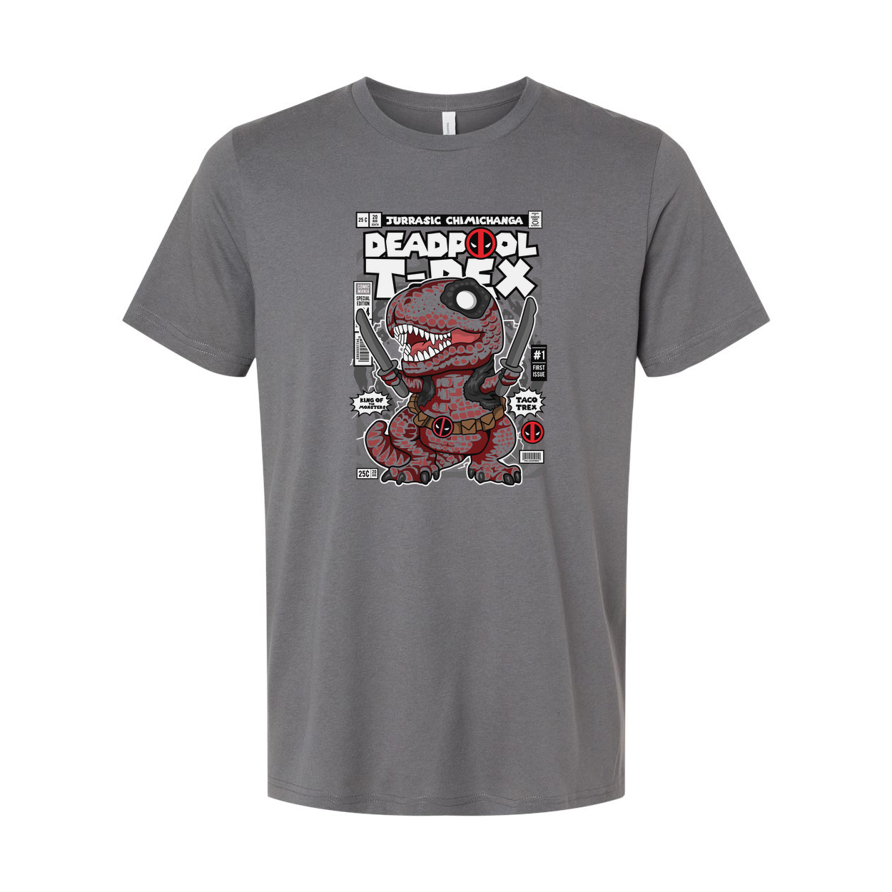 Deadpool T Rex Unisex Graphic Tee