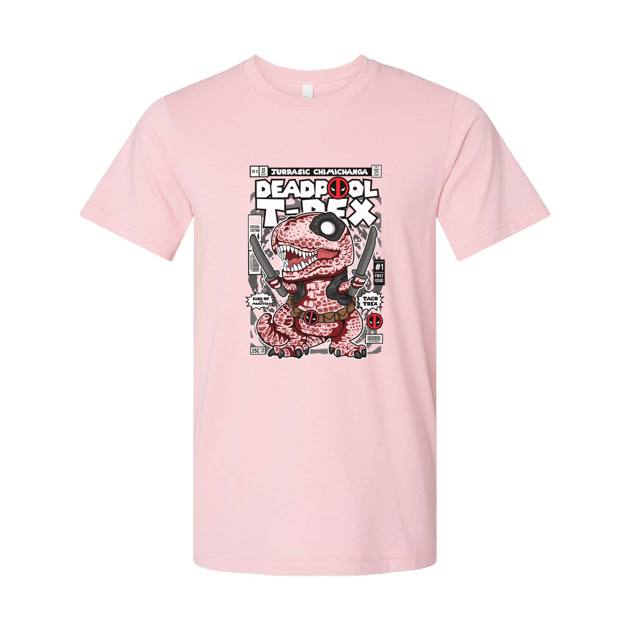 Deadpool T Rex Unisex Graphic Tee