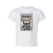 World Warcraft Inspired Graphic Unisex T Shirt With Cartoon Battle Warrior Design