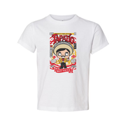 Tapatio Man Unisex Graphic Tee Featuring Cartoon Señor With Bold Hot Sauce Artwork