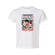 Rocky Balboa Cartoon Style Comic Book Cover Graphic T Shirt For Fans Unisex Short Sleeve Tee