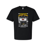 Looney Tunes Sylvester Graphic Tee Unisex Cartoon Shirt With Retro Comic Panel Design