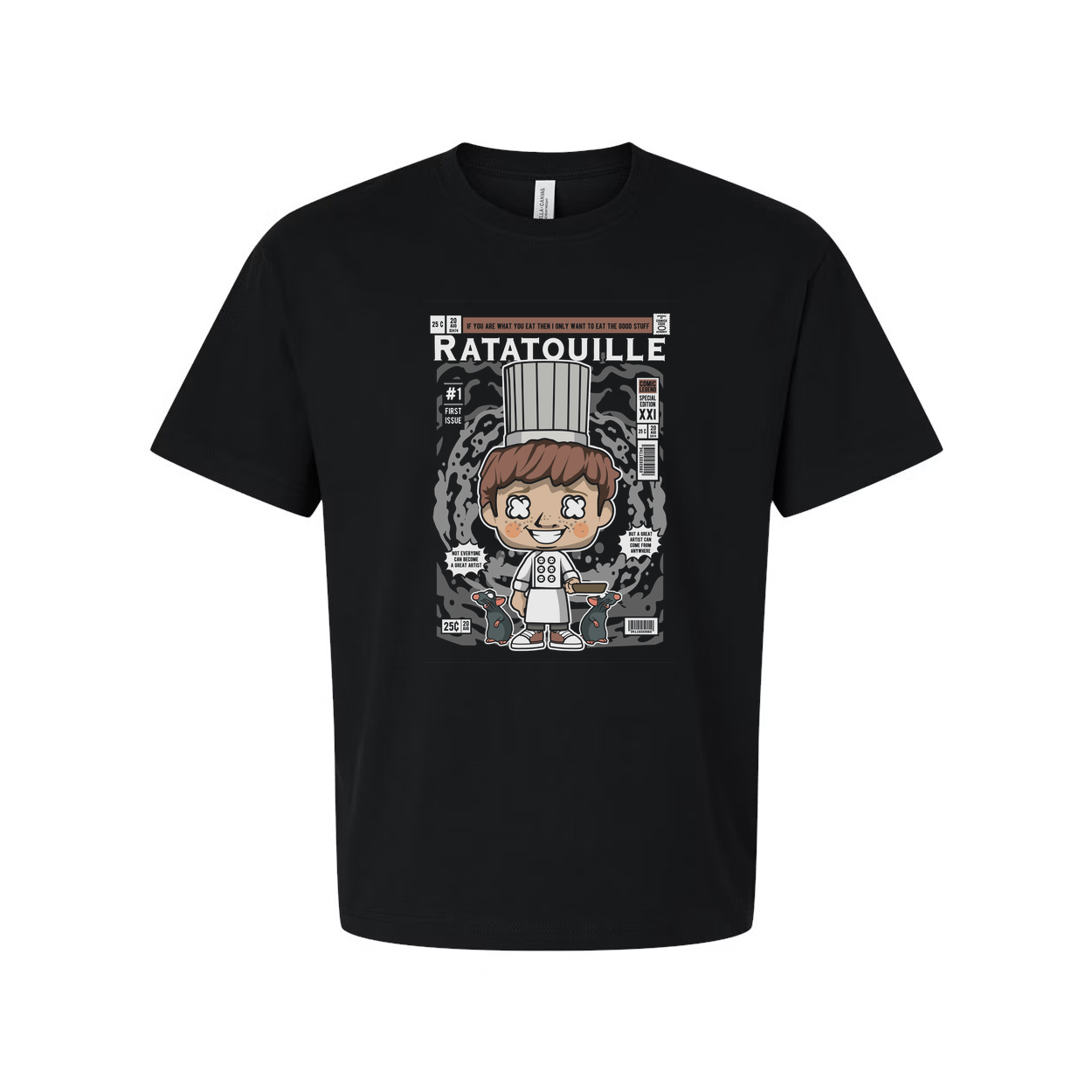Ratatouille Linguini Chef Cartoon Unisex T Shirt