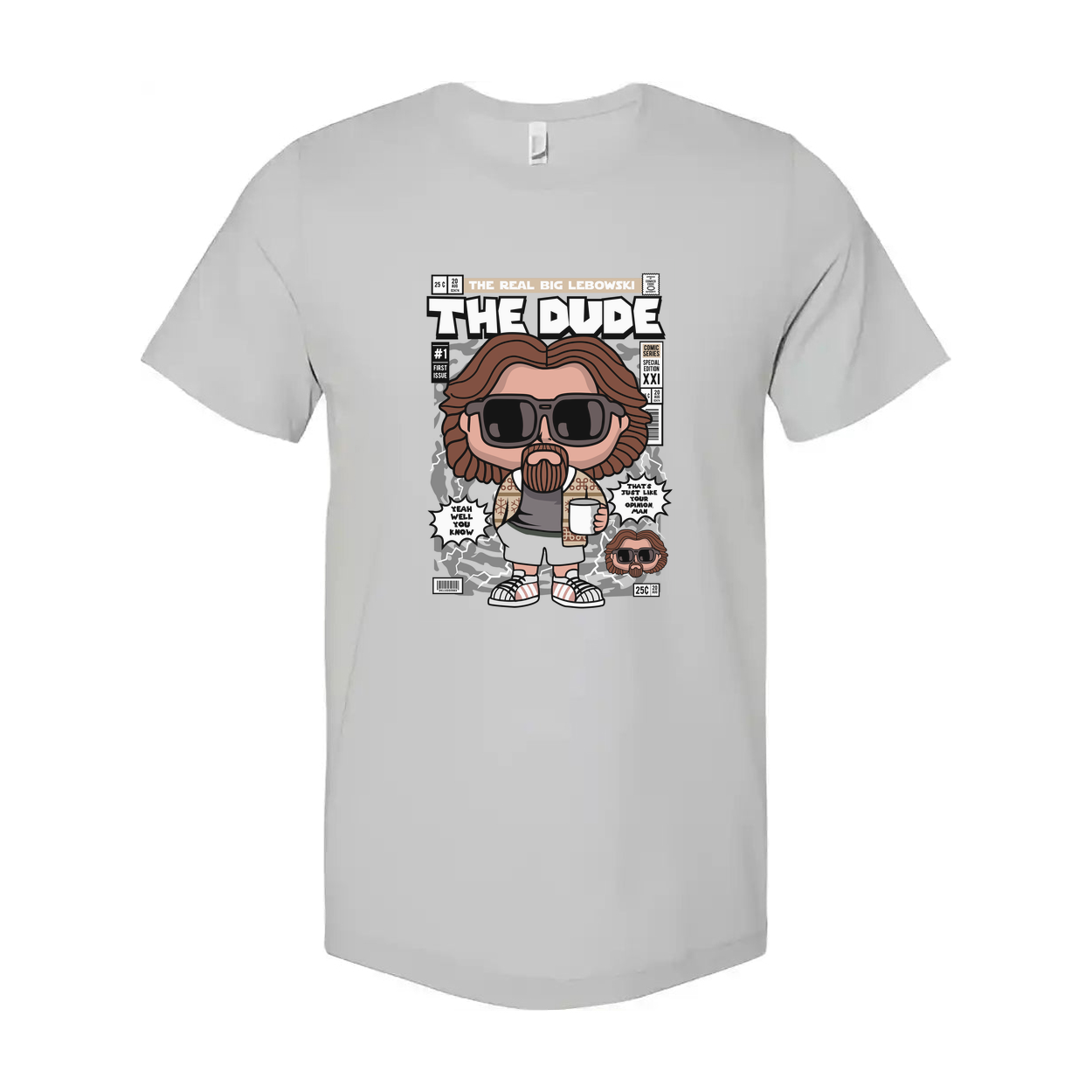 The Dude Cartoon Graphic T Shirt Unisex
