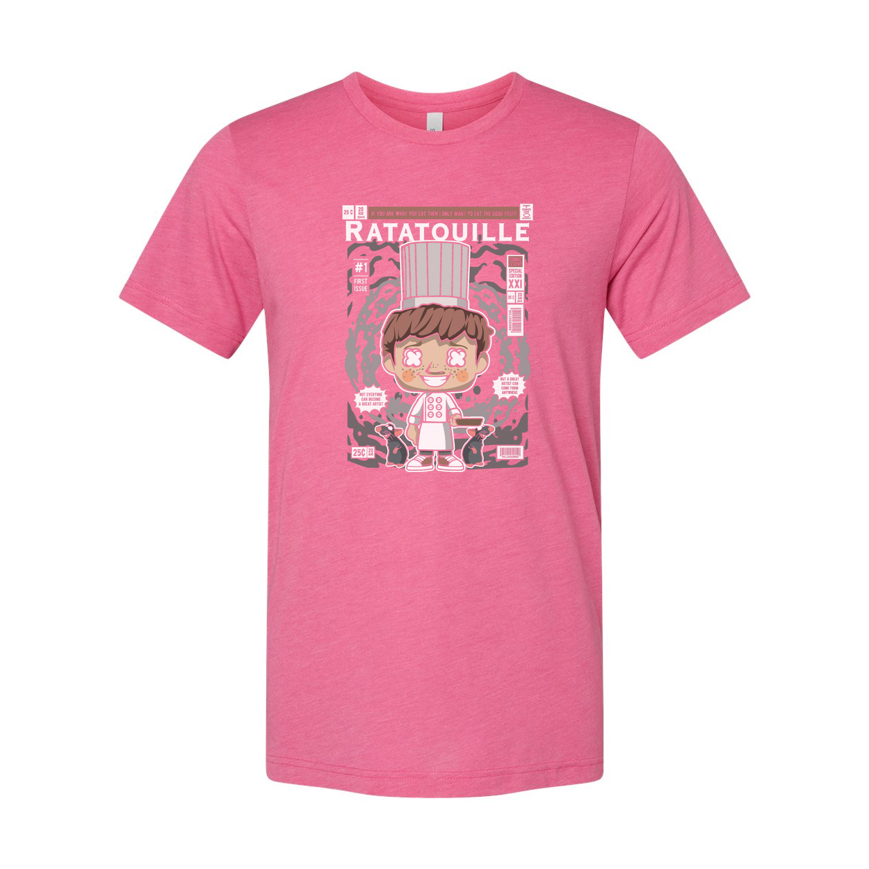 Ratatouille Linguini Chef Cartoon Unisex T Shirt