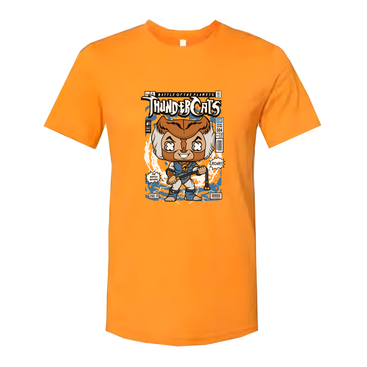 ThunderCats Tygra Graphic Unisex T Shirt With Epic Comic Cover Art And Retro Style