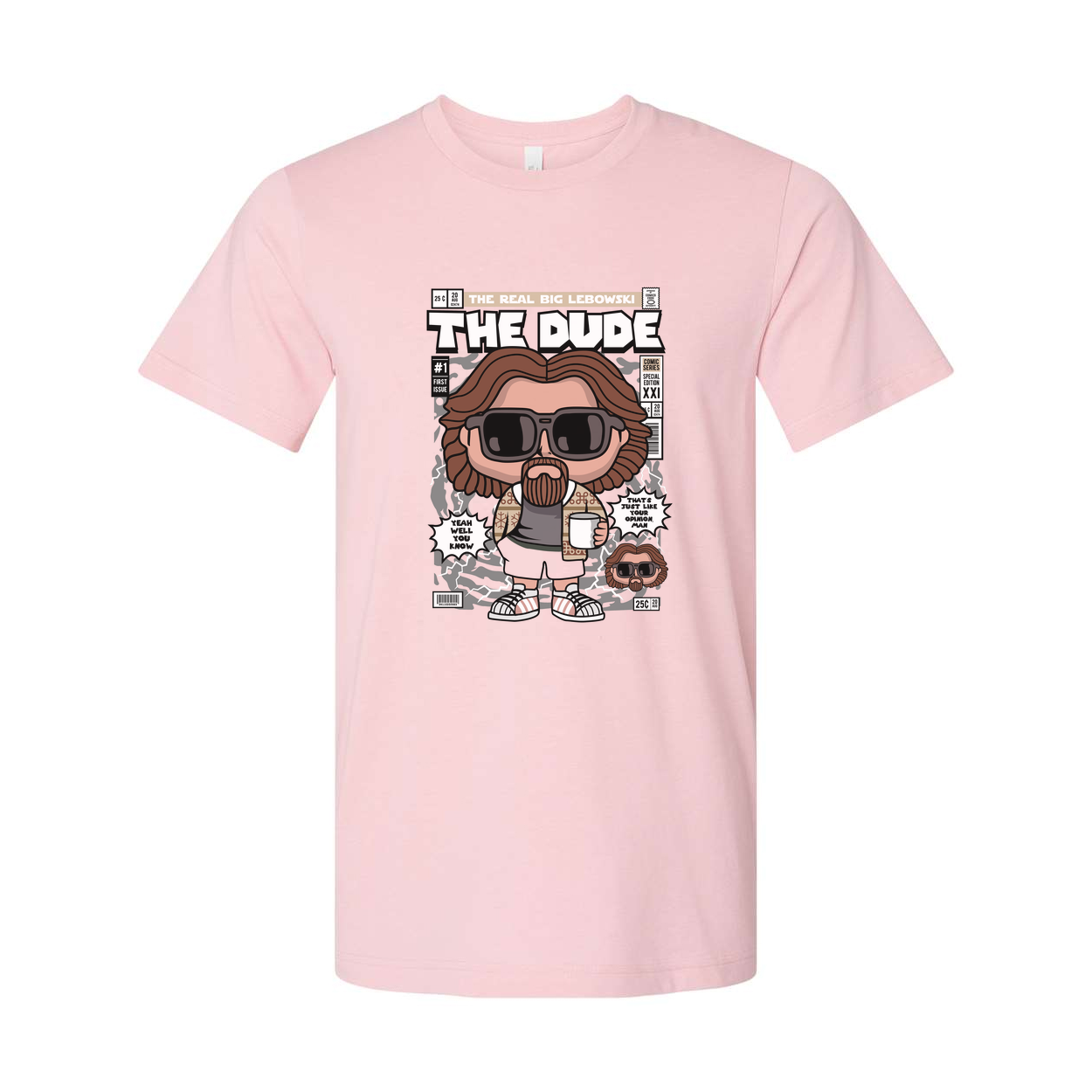 The Dude Cartoon Graphic T Shirt Unisex