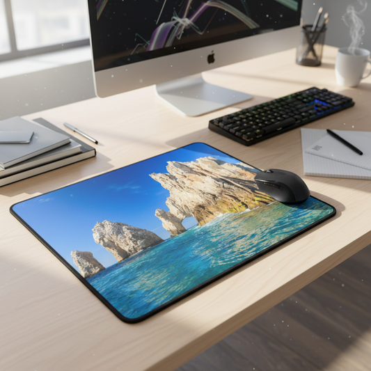Cabo San Lucas Arch Thick Mouse Pad Beach Desk Mat Coastal