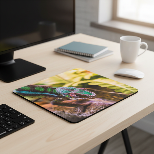 Colorful Lizard Thick Mouse Pad For Comfortable Gaming