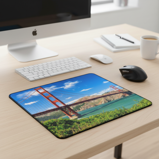 Golden Gate Bridge San Francisco Thick Mouse Pad Desk Mat