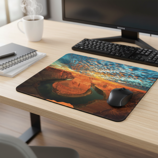 Horse Shoe Bend Canyon Thick Mouse Pad For Desk Comfort