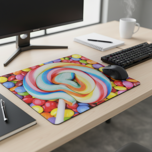 Lollypop Candy Thick Mouse Pad Cushion Desk Mat Colorful