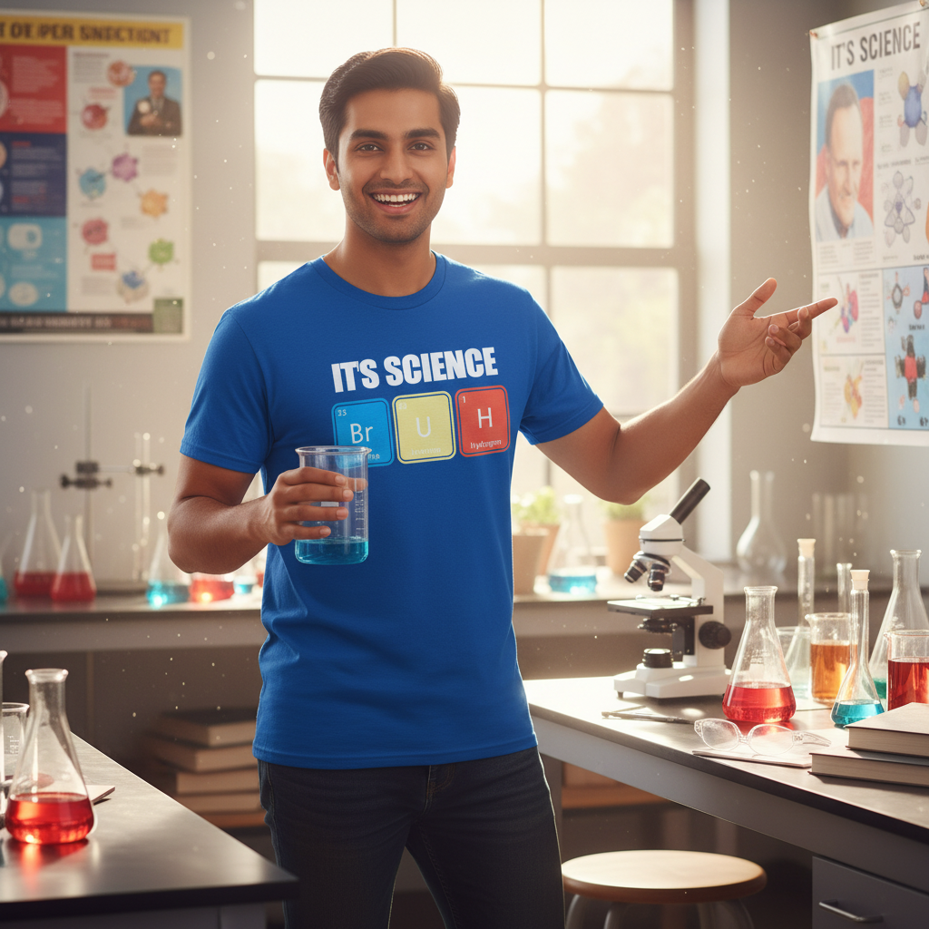 Its Science Bruh Periodic Table Unisex T Shirt Apparel