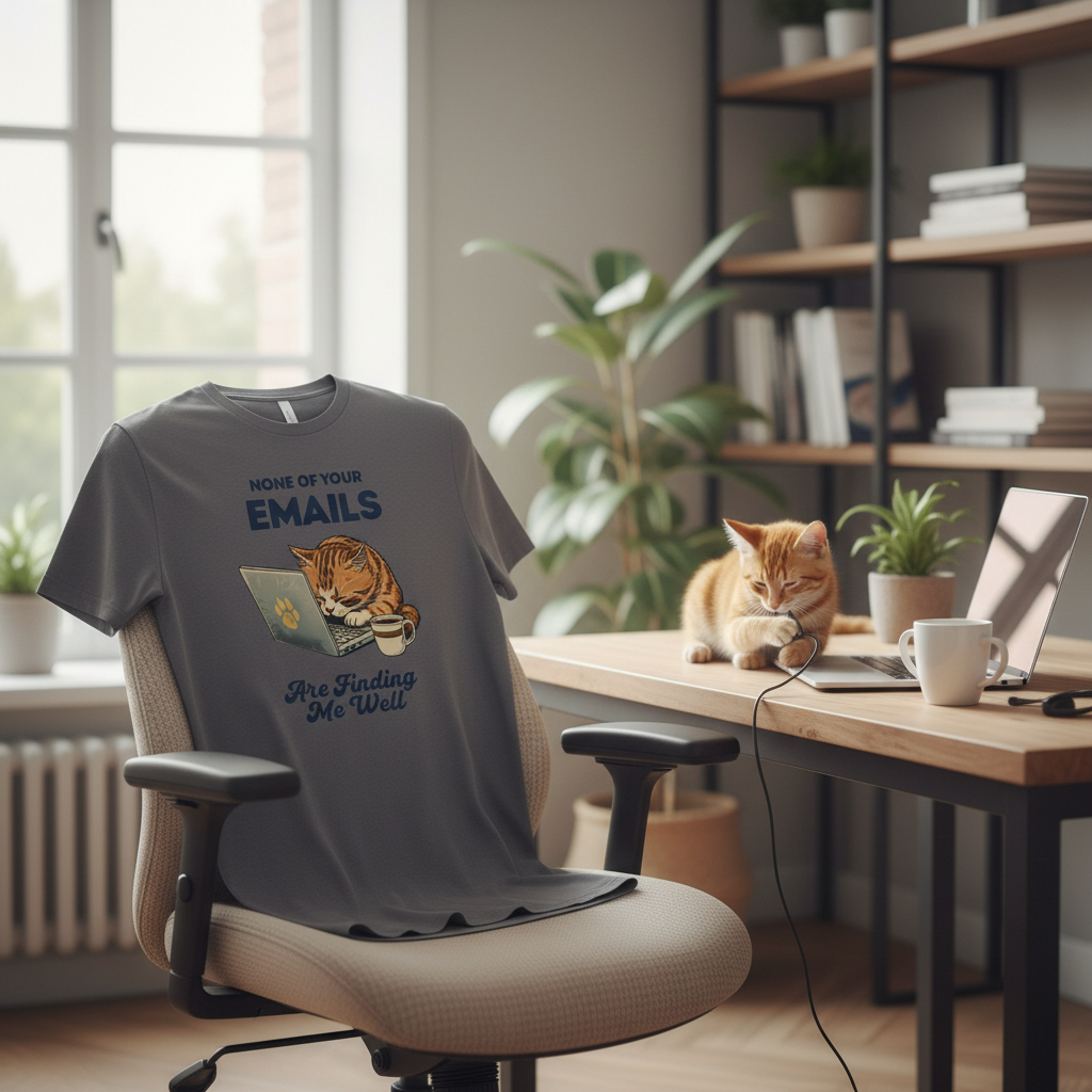 None Of Your Emails Are Finding Me Well Unisex Tee Shirt