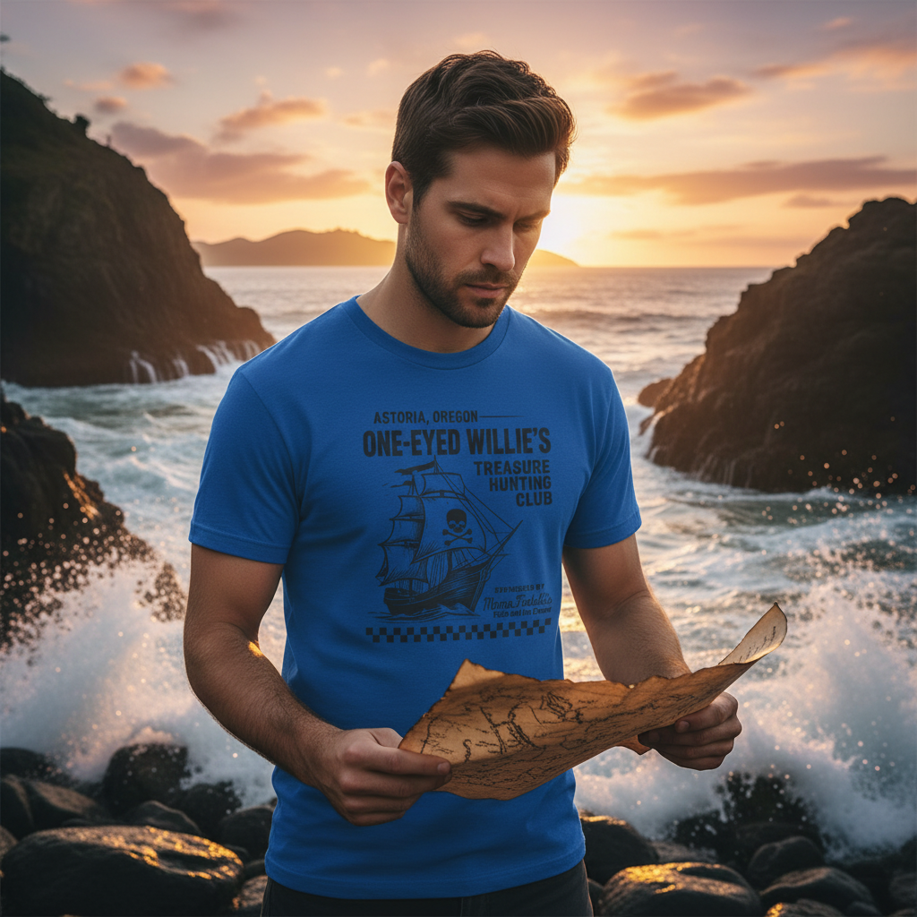 One Eye Willie Treasure Hunt Club Unisex T Shirt Apparel