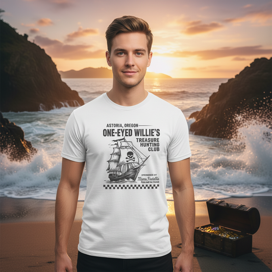 One Eye Willie Treasure Hunt Club Unisex T Shirt Apparel