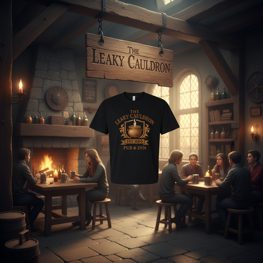 The Leaky Cauldron Pub And Inn Unisex Themed T Shirt