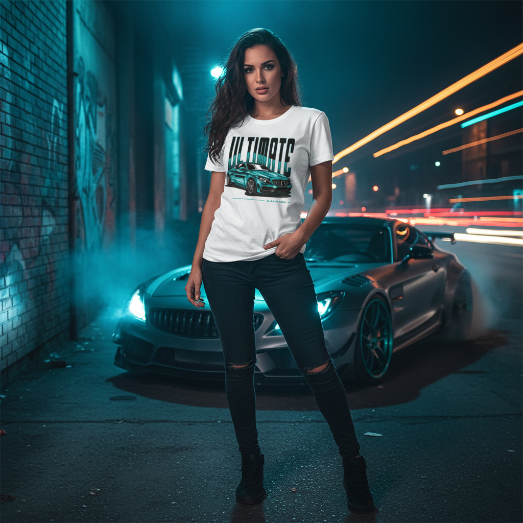 Mercedes AMG C63 Coupe Graphic Tee Unisex Car Enthusiast Shirt With Ultimate Luxury Design