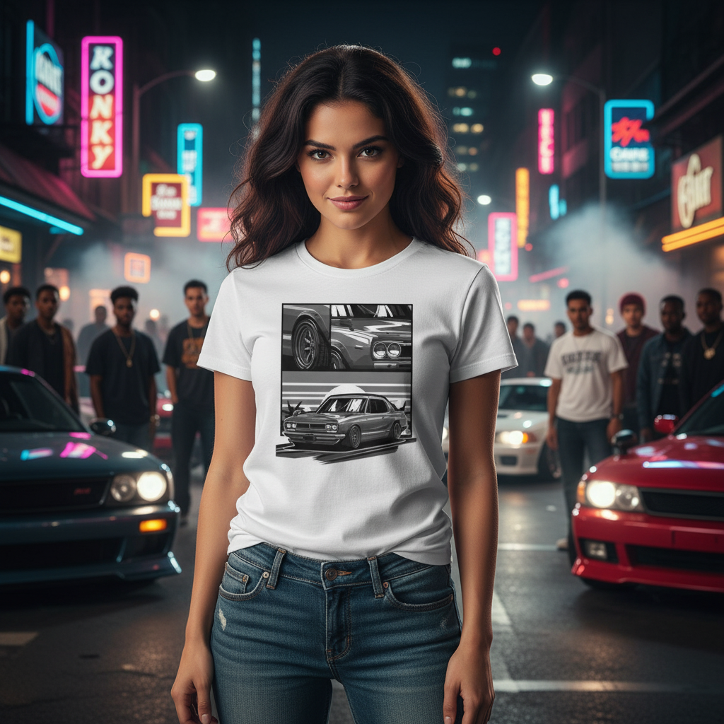 Nissan Datsun 240Z Classic Car Graphic T Shirt for Men Women Unisex Vintage Casual Wear