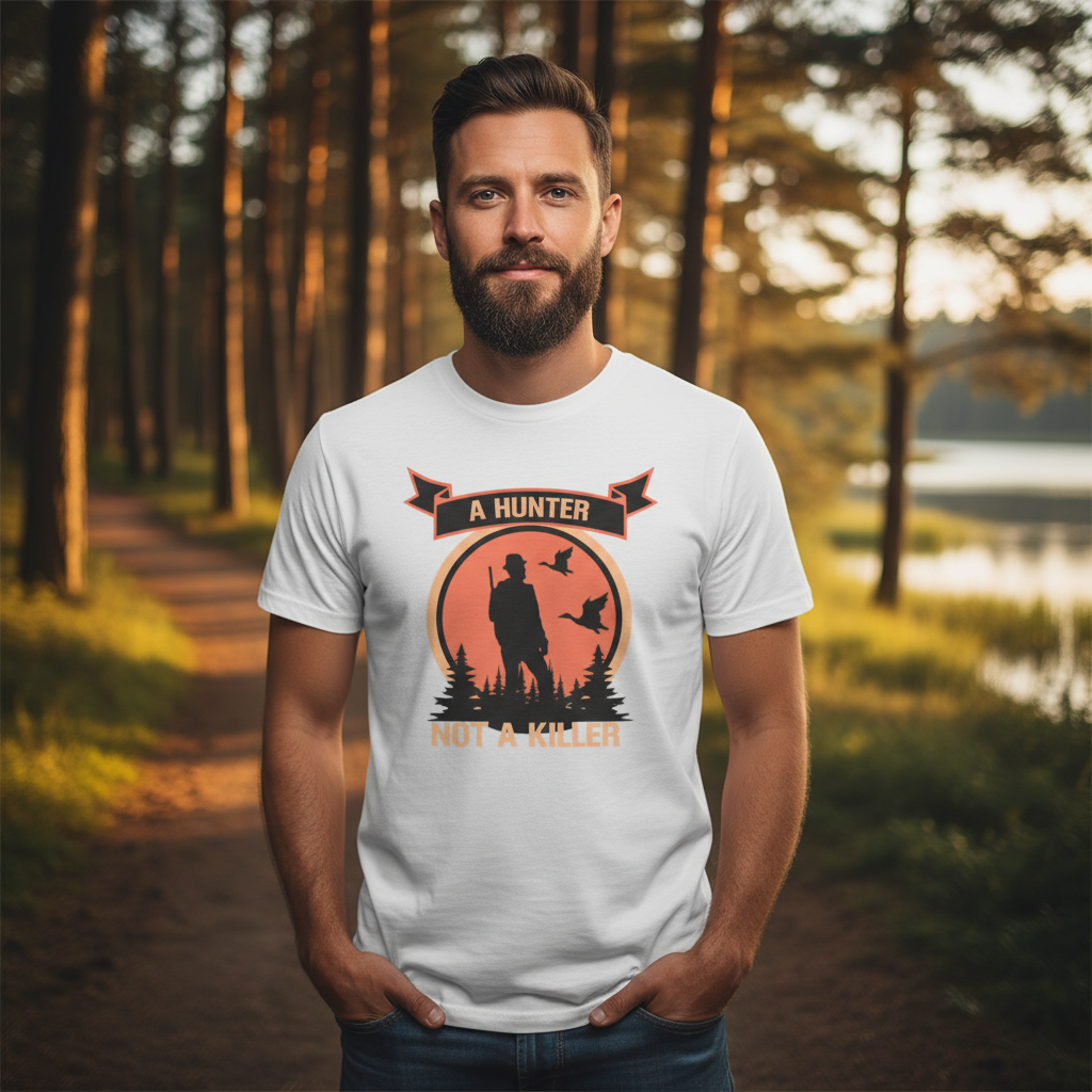 Unisex Hunting T-Shirt for Outdoor Enthusiasts and Casual Everyday Wear Designed with Comfort and Durability in Mind