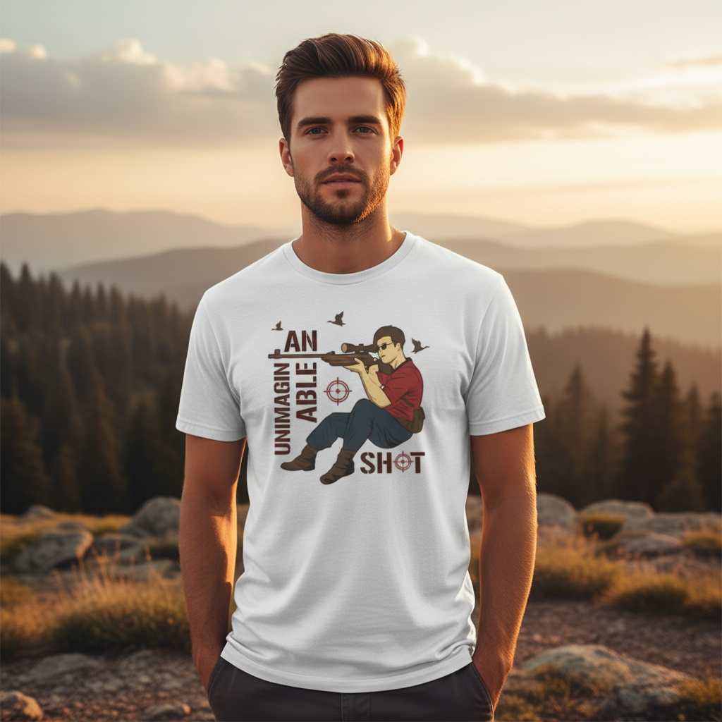 Unimaginable Shot Hunting Graphic Tee