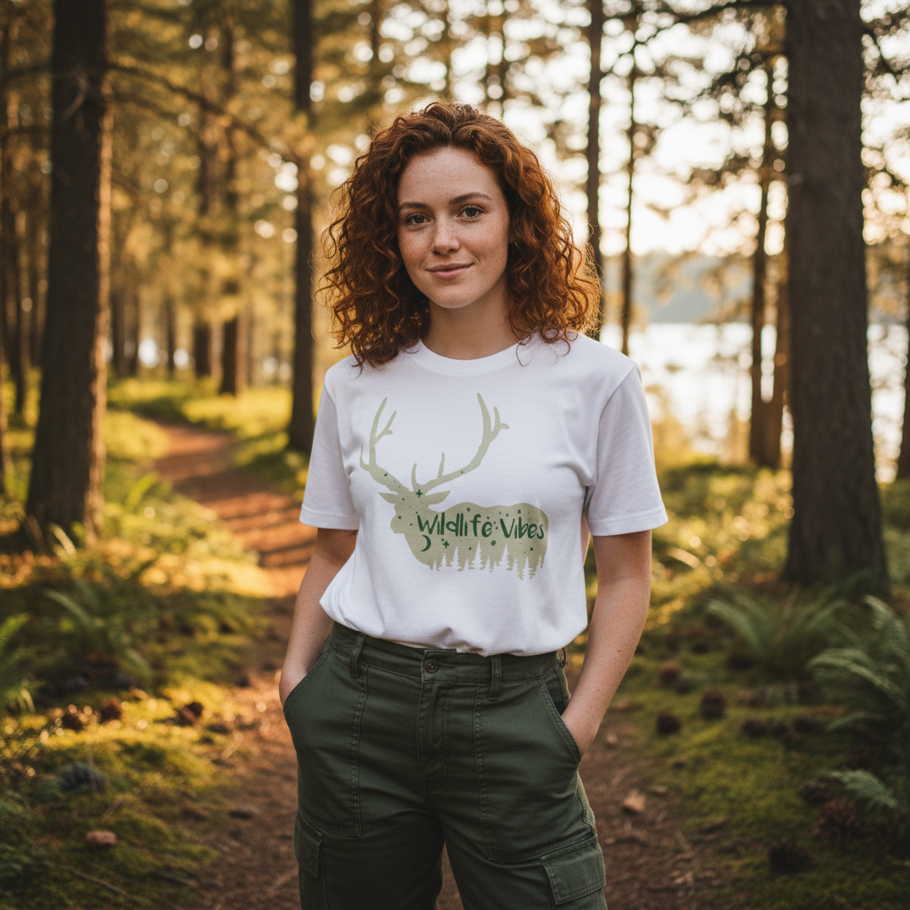 Unisex Hunting T-Shirt for Outdoor Enthusiasts with Versatile Design and Durable Construction for All Seasons and Activities