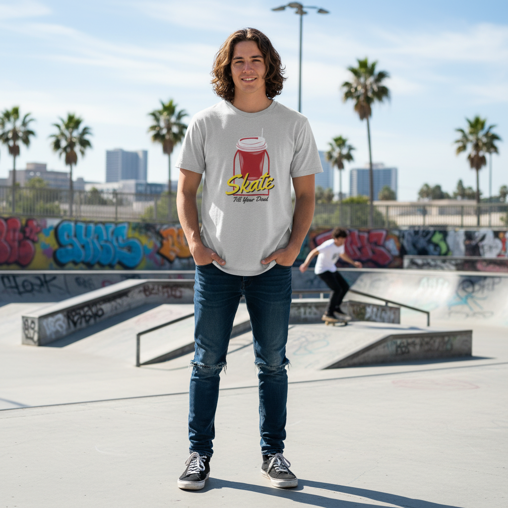 Skate Till Your Dead Graphic Tee Unisex