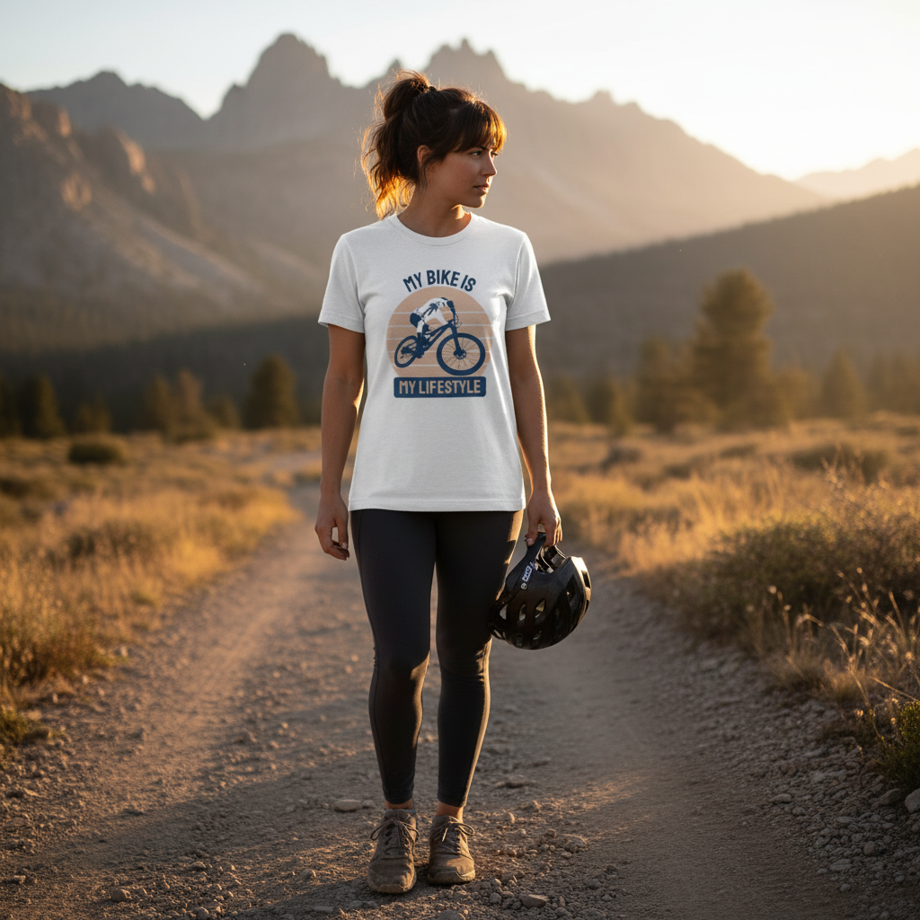 My Bike Is My Lifestyle Bicycle Tee