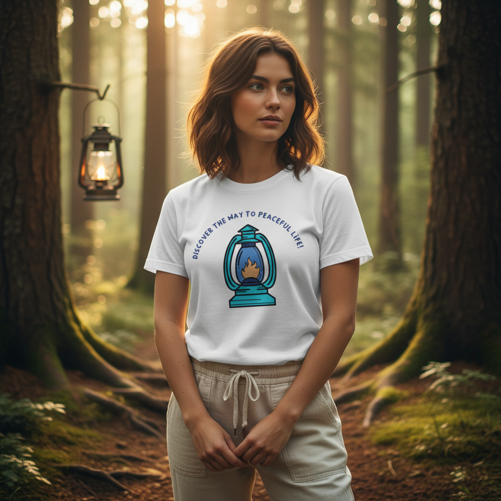 Unisex Outdoor Lantern Graphic Tee