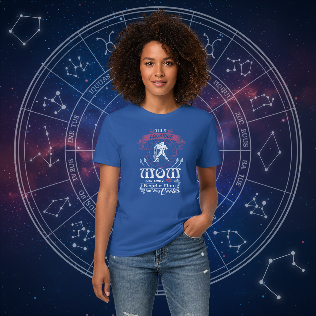 Unisex Aquarius Zodiac Graphic Tee