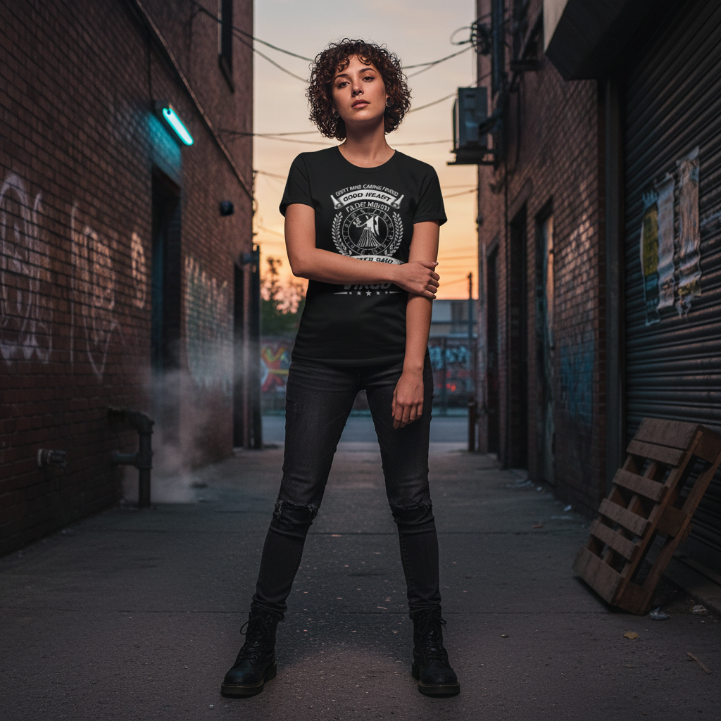 Unisex Virgo Zodiac Graphic T Shirt With Circular Emblem And Inspirational Text Design