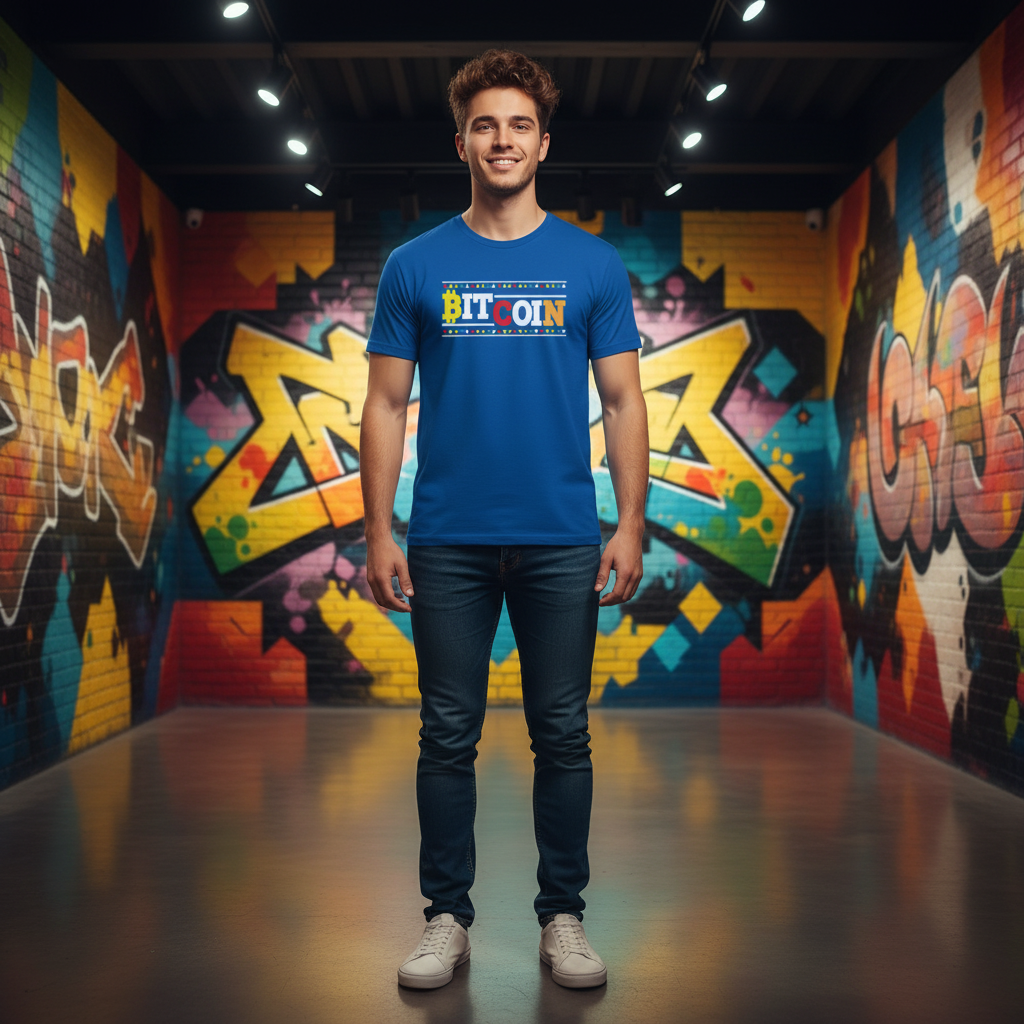 Bitcoin Logo Graphic Unisex Tee