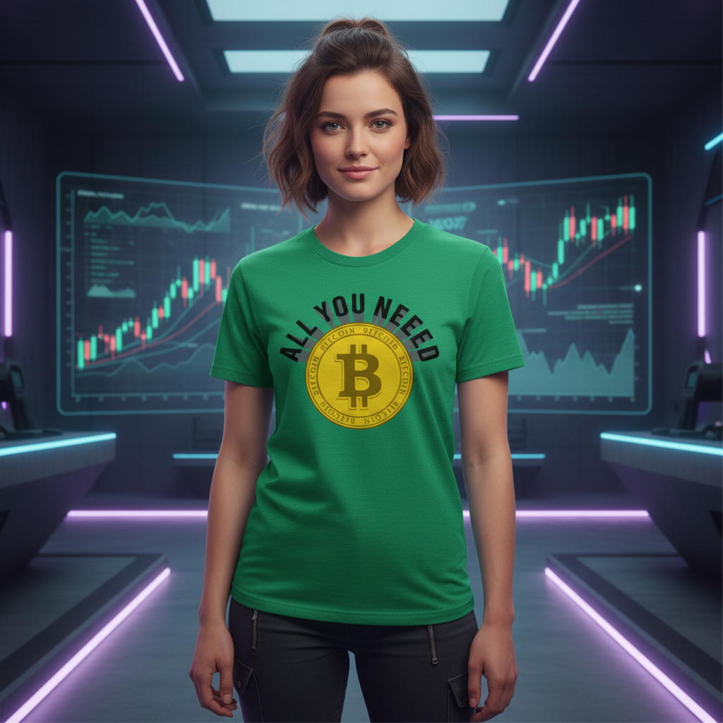 All You Need Bitcoin Logo Unisex T Shirt