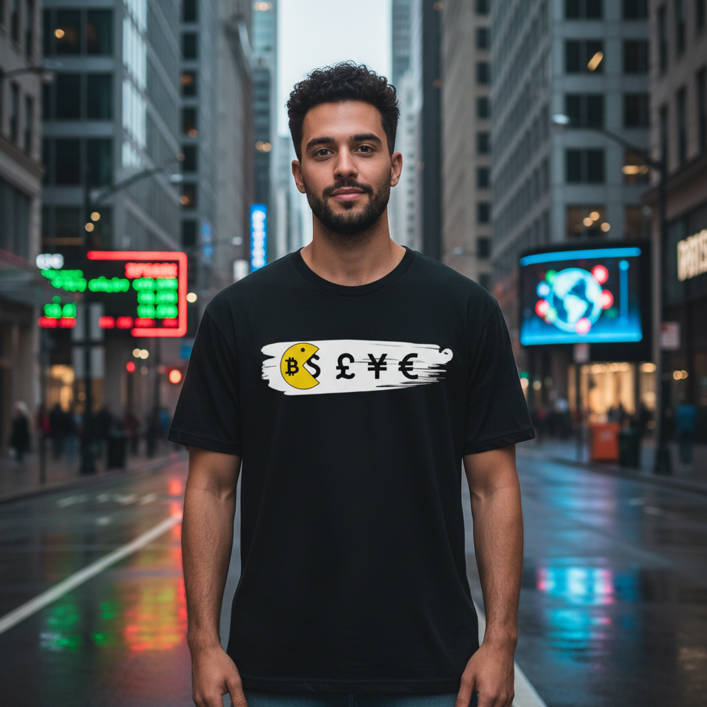 Cryptocurrency Symbols Graphic Unisex Tee