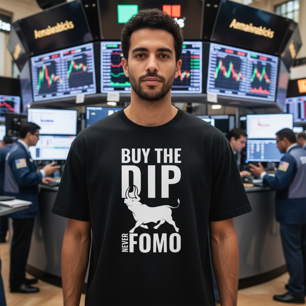 Crypto Bull Buy The Dip Unisex T Shirt With Bold Graphic Print For Crypto Enthusiasts