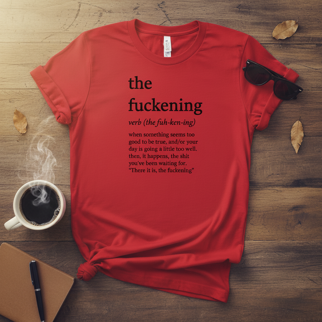 The Fuckening Unisex T Shirt Graphic Meme Tee