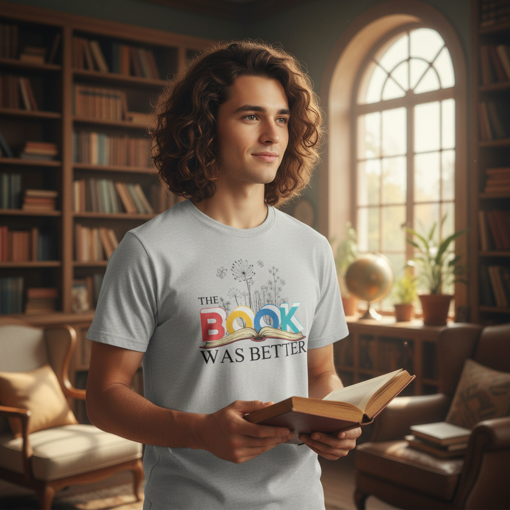 The Book Was Better Graphic Tee For Book Lovers And Reading Enthusiasts Worldwide