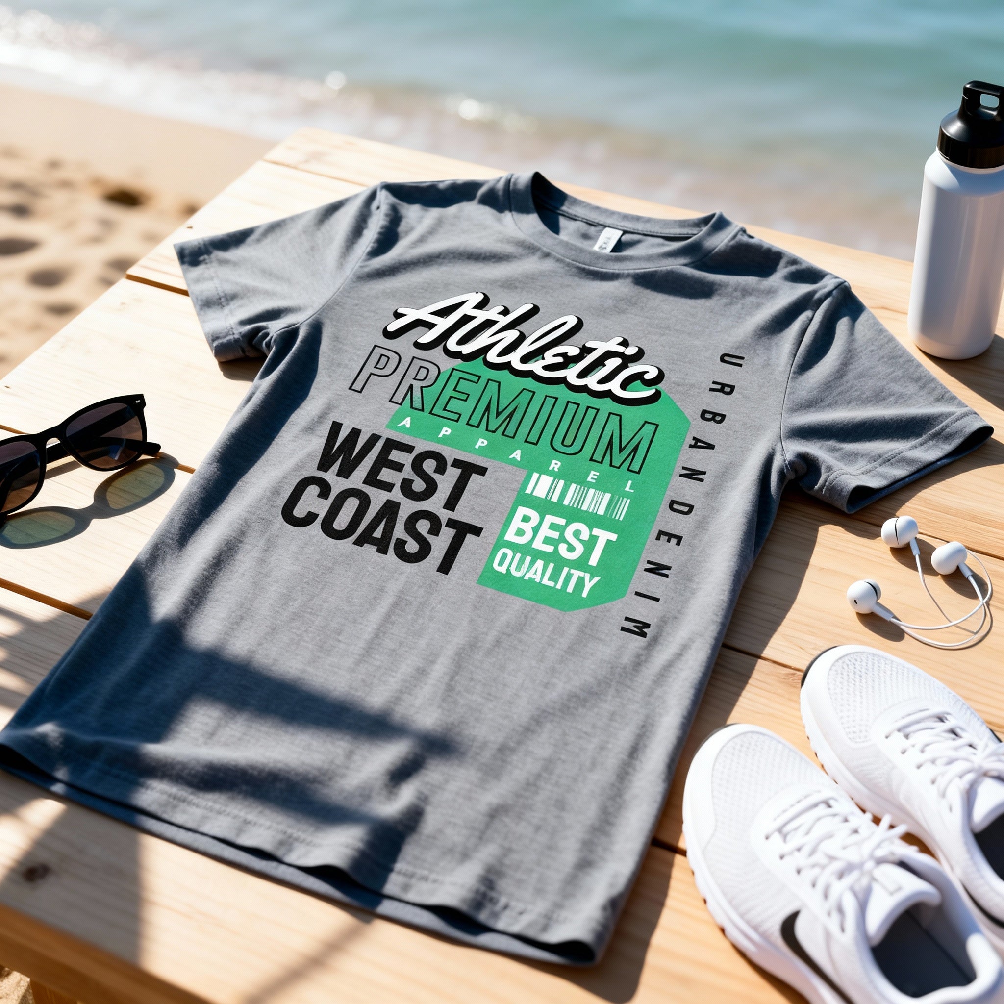 Urban Denim Graphic T Shirt West Coast Best Quality Premium Apparel Unisex Short Sleeve Tee