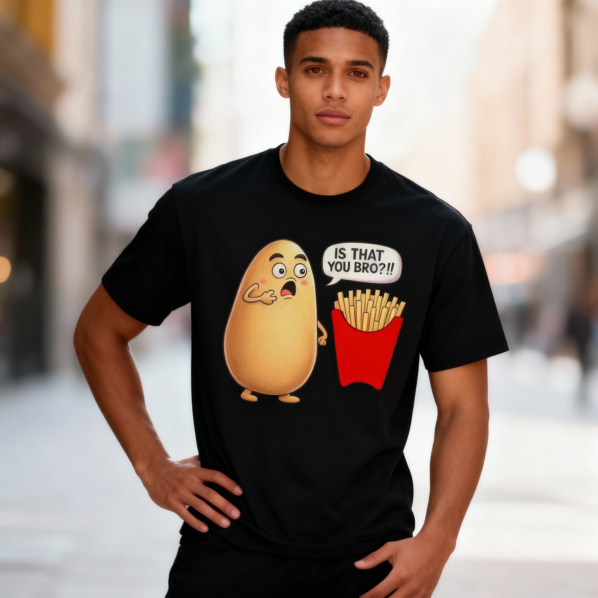 Is That You Bro Potato Unisex T Shirt Funny Graphic Tee