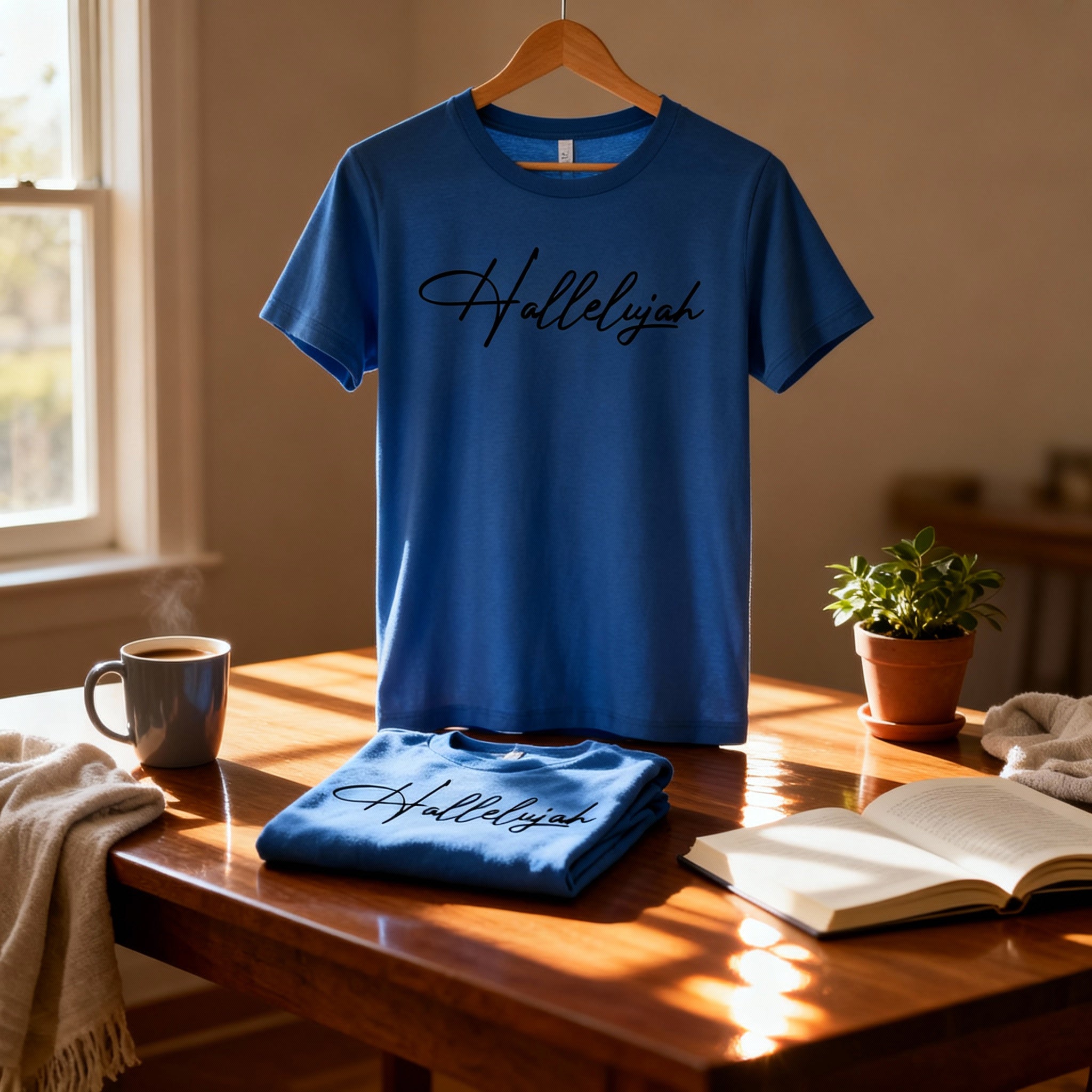 Hallelujah Script Unisex T Shirt