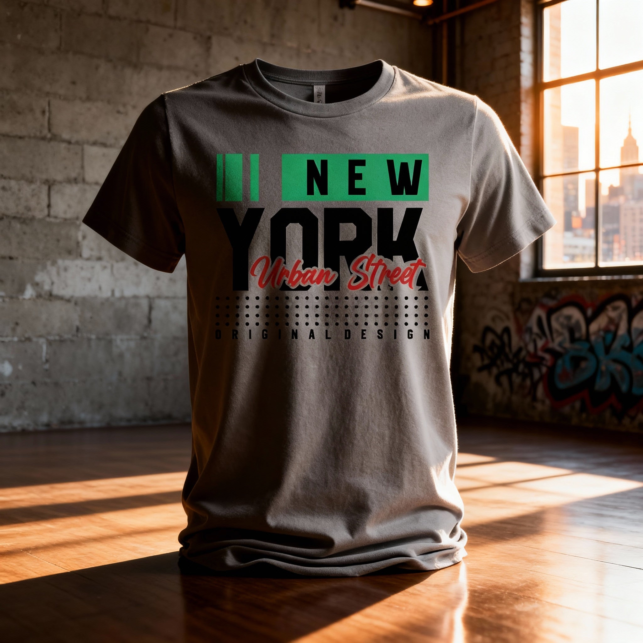 New York Urban Street Graphic Tee