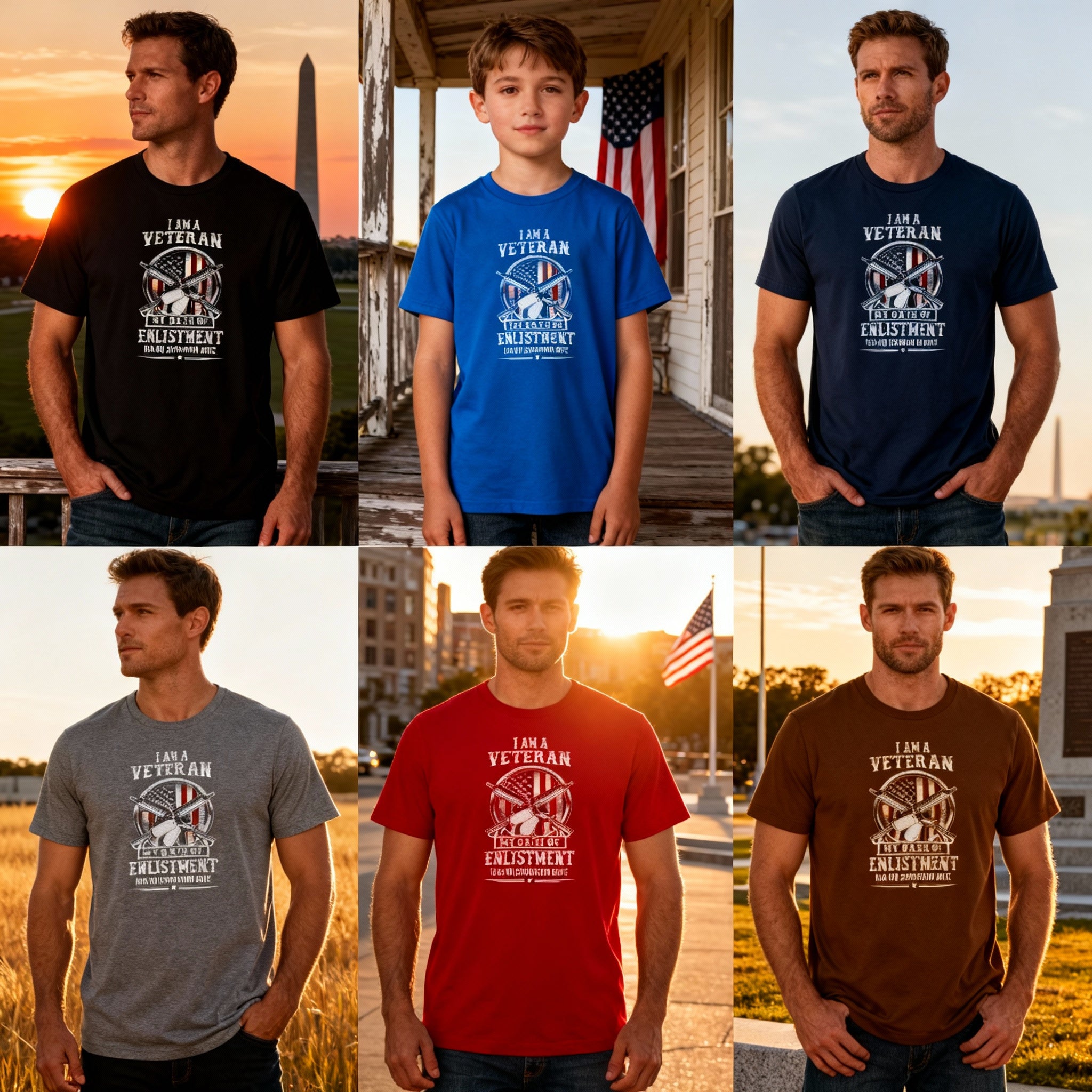 I Am A Veteran T Shirt With My Oath Of Enlistment Has No Expiration Date Graphic