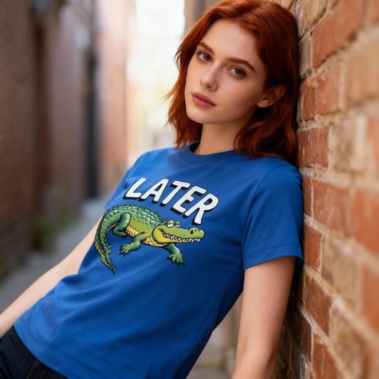 Later Gator Unisex T Shirt Funny Saying Graphic Tee
