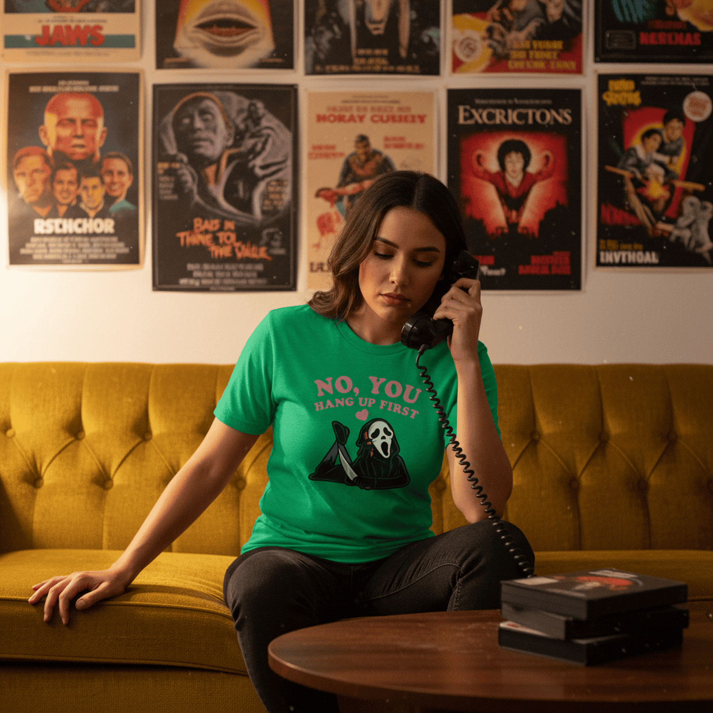 Ghostface No You Hang Up First Unisex Graphic T Shirt
