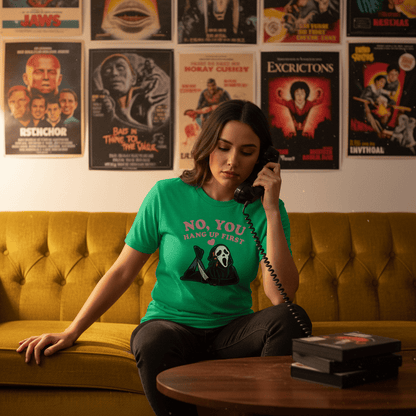 Ghostface No You Hang Up First Unisex Graphic T Shirt